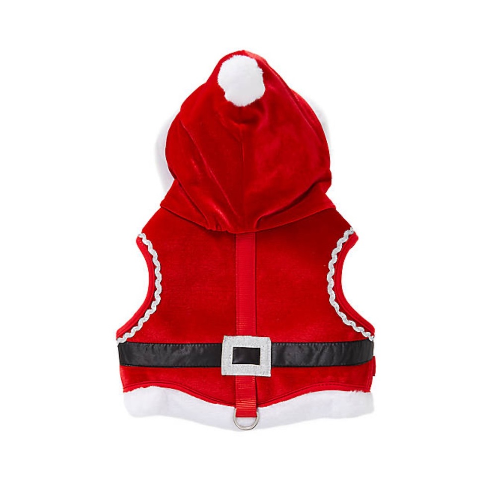 Santa hoodie harness NWT